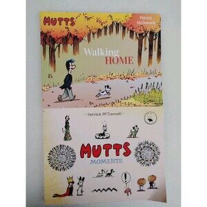 BUNDLE Mutts: Walking Home & Moments Paperback Patrick McDonnell (169)